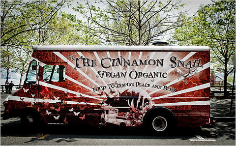 cinnamon snail truck